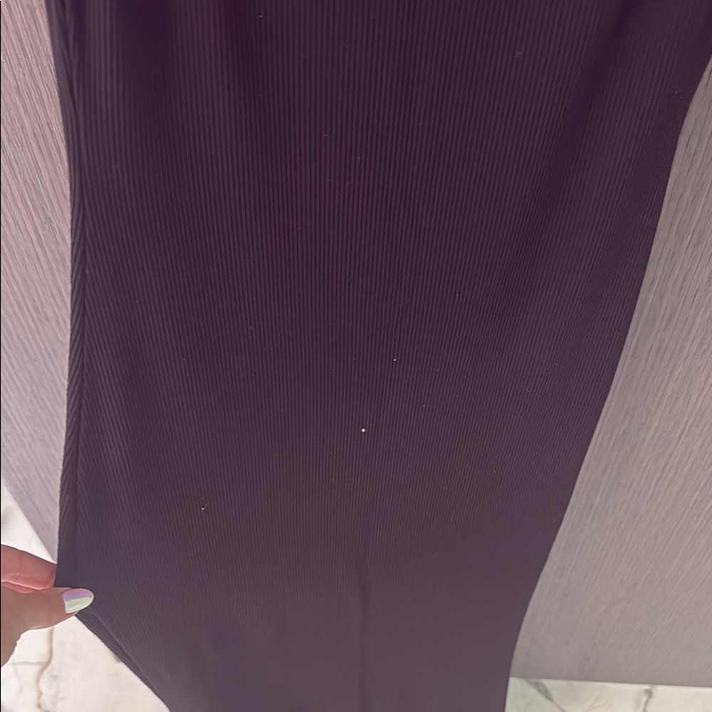 SKIMS Black Soft Lounge Long Slip Dress M - Picture 7 of 15